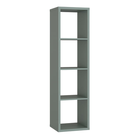 Mauro 3 Shelves Storage Unit in Sage Green — front view
