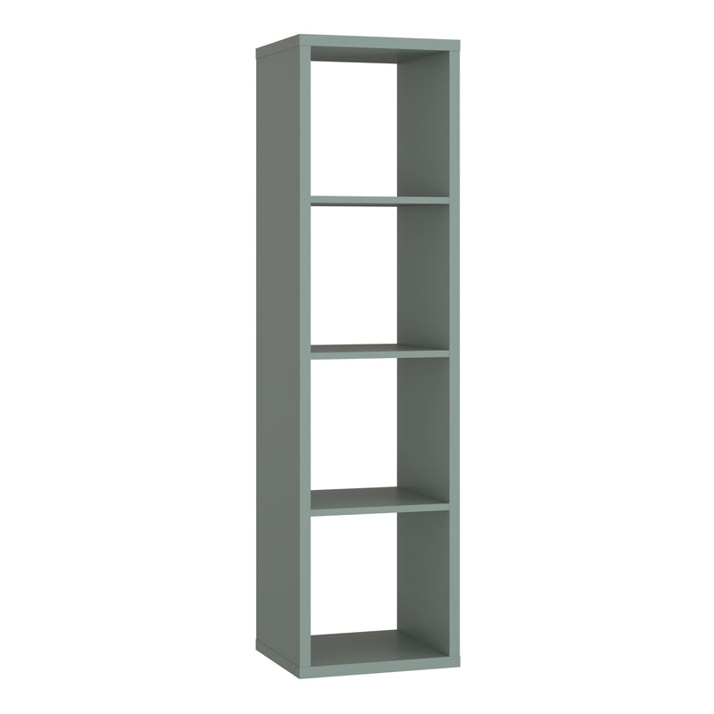 Mauro 3 Shelves Storage Unit in Sage Green — front view