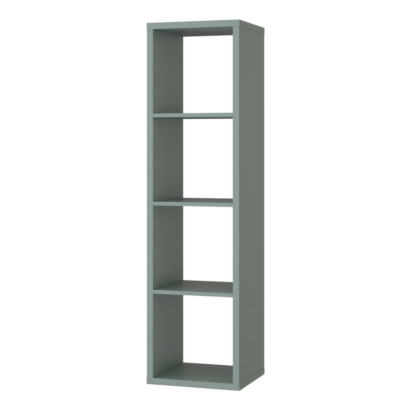 Mauro 3 Shelves Storage Unit in Sage Green — detail view