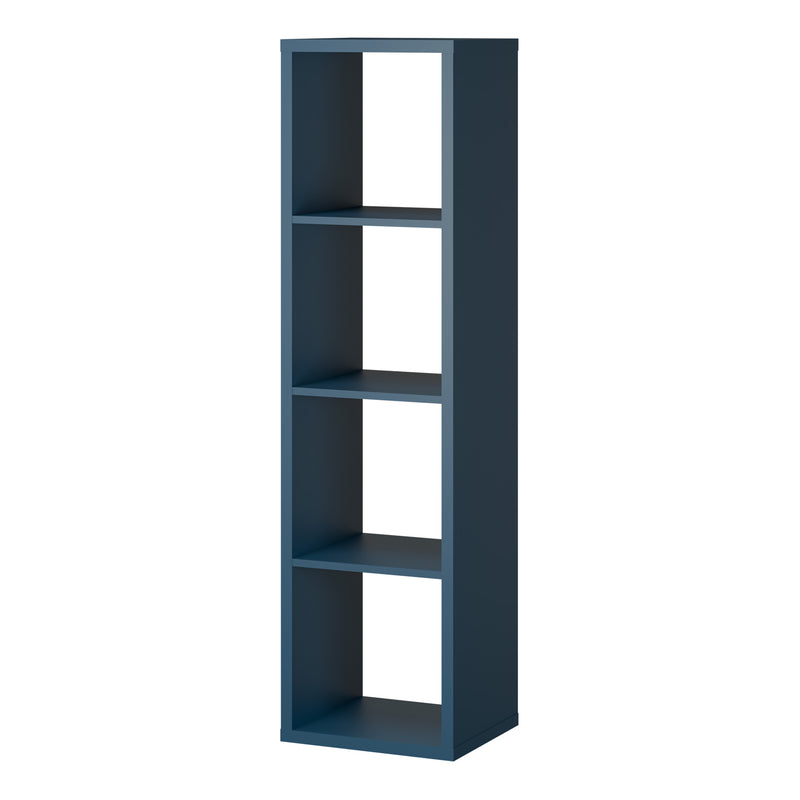 Mauro 3 Shelves Storage Unit in Blue — detail view