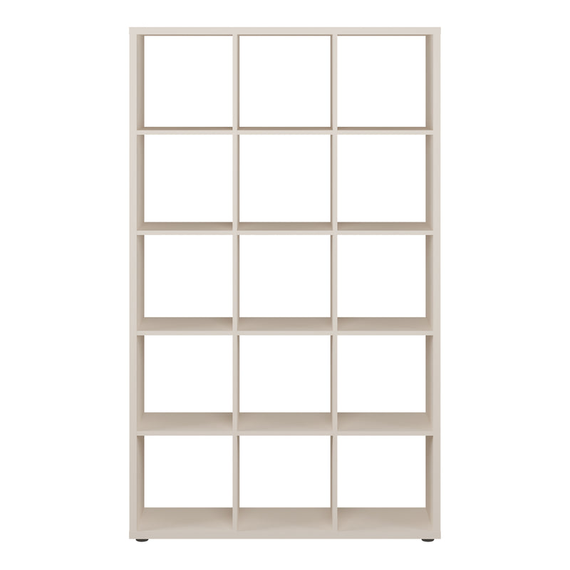 Mauro 3x5 Storage Unit in Sand — side angle