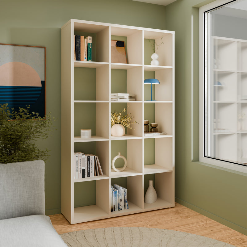 Mauro 3x5 Storage Unit in Sand — view 4l