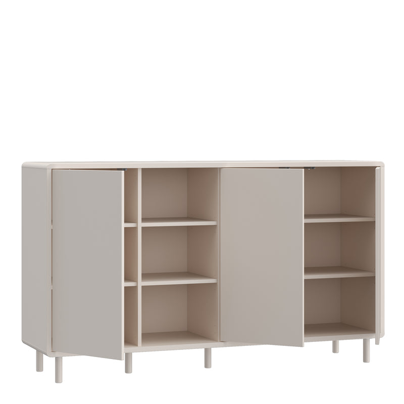 Playly 3 Door Sideboard in Sand — detail view