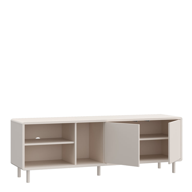 Playly TV Unit with Open Shelving and 2 — detail view