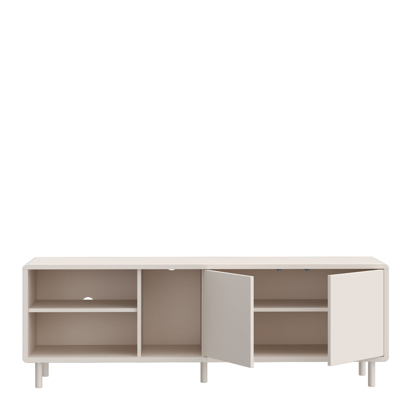 Playly TV Unit with Open Shelving and 2 — alternative angle