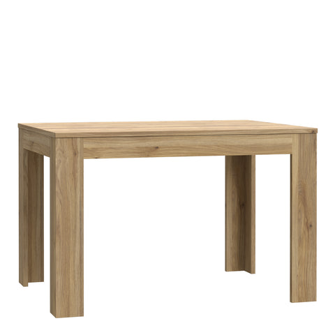 Grafton Extending Dining Table in Oak 120 — front view