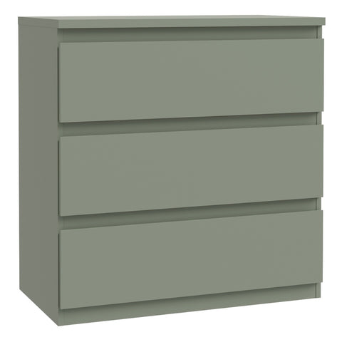 Edmore 3 Drawer Chest - Sage Green Bedroom Storage