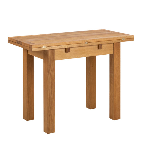Kenley Extending Dining Table in Oak 45 — front view