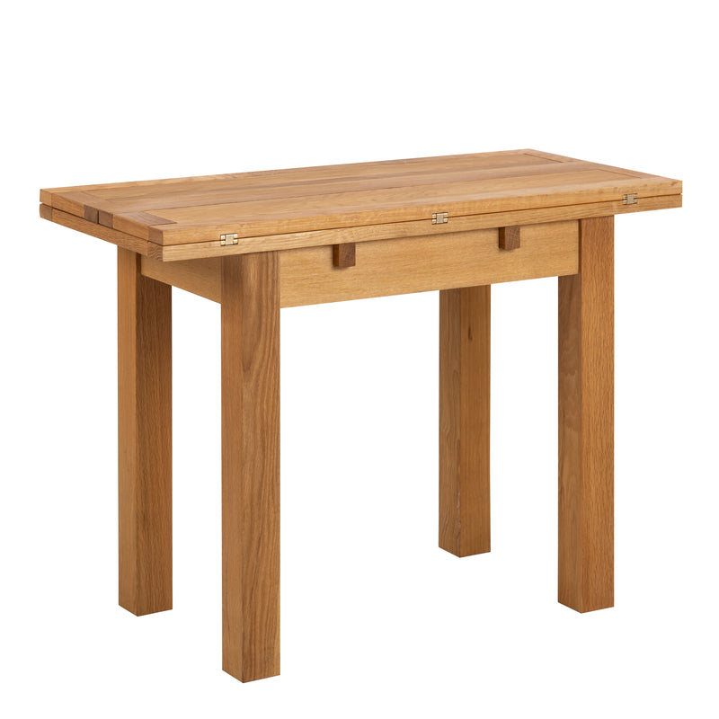 Kenley Extending Dining Table in Oak 45 — front view