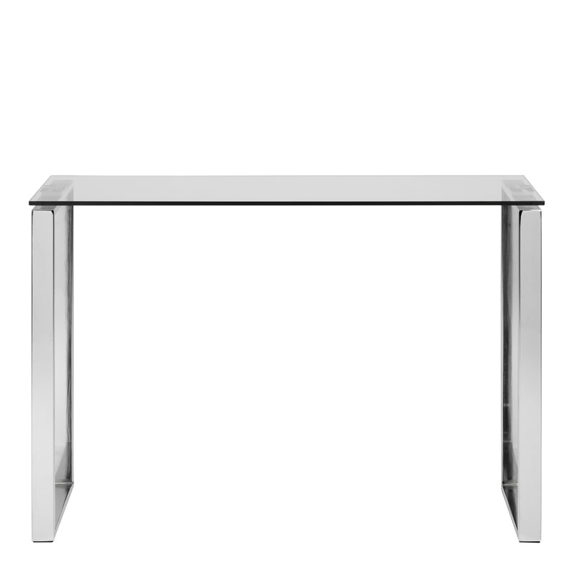 Katrine Console Table with Glass Top — view