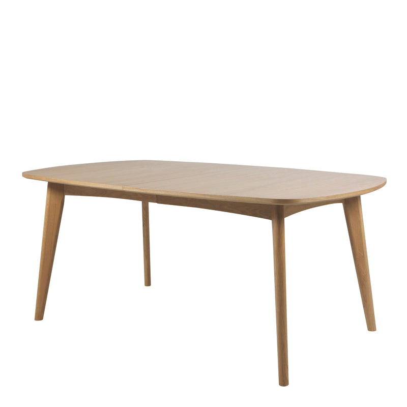 Marte Extending Dining Table in Oak — alternative angle