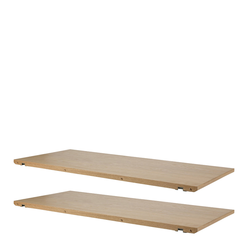 Marte Extendable Dining Table in Oak 180/270 x 102 x 76cm — alternative angle