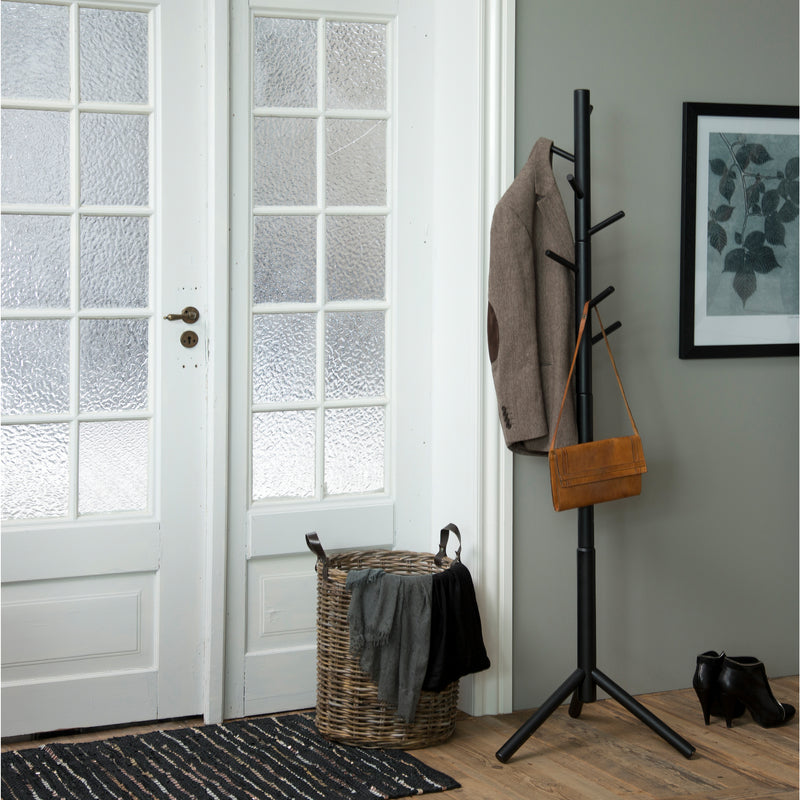 Bremen Coat Stand in Black — side angle
