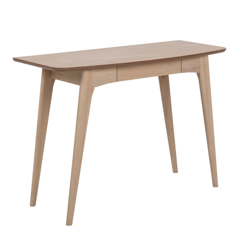Woodstock 1 Drawer Desk in Oak — front view
