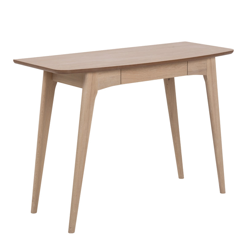 Woodstock 1 Drawer Desk in Oak — front view