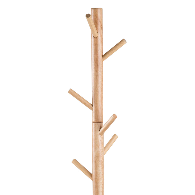 Bremen Coat Stand in Oak — detail view