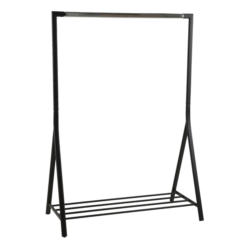 Brent Clothes Rack in Black — front view