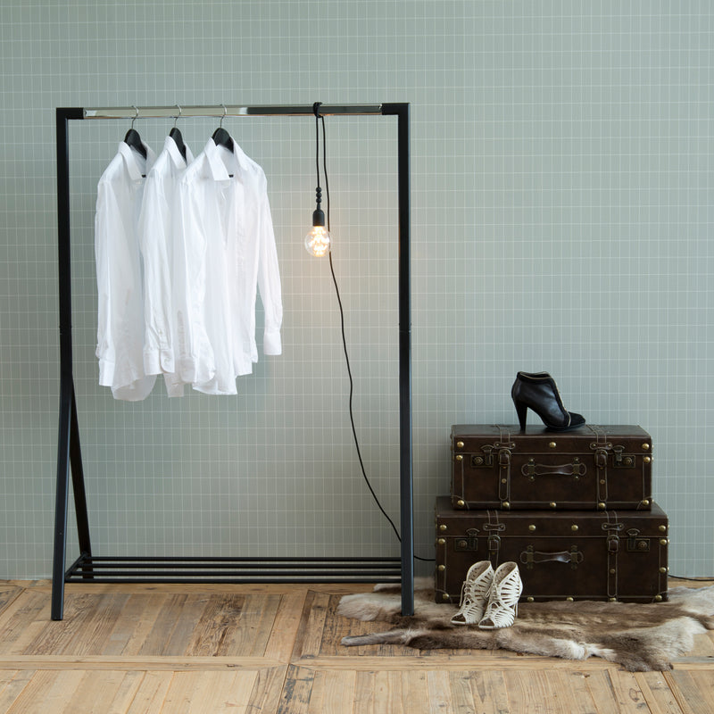 Brent Clothes Rack in Black — alternative angle