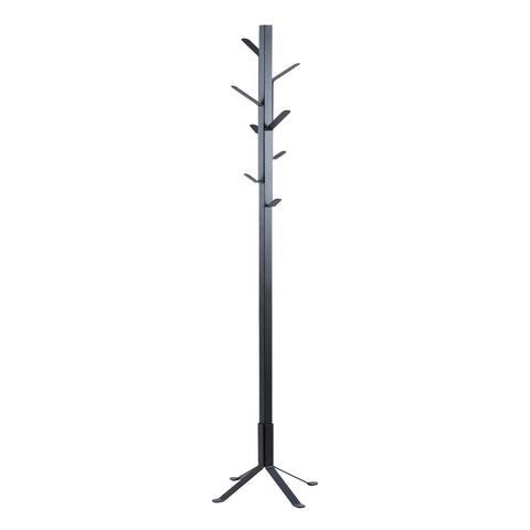 Vinson Coat Rail in Black — front view