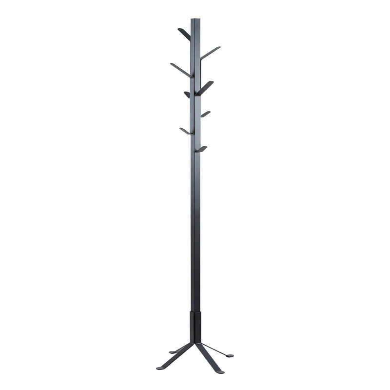 Vinson Coat Rail in Black — front view
