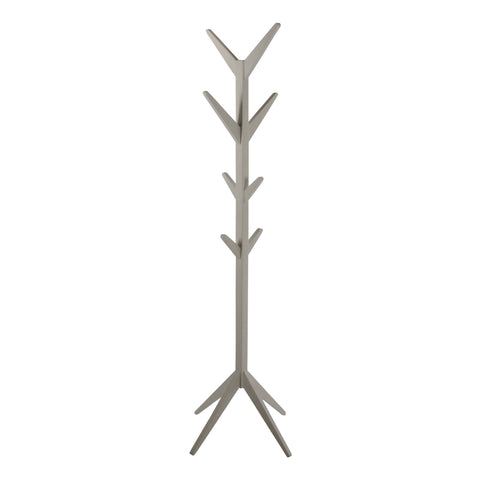 Ascot Coat Hanger in Grey — front view