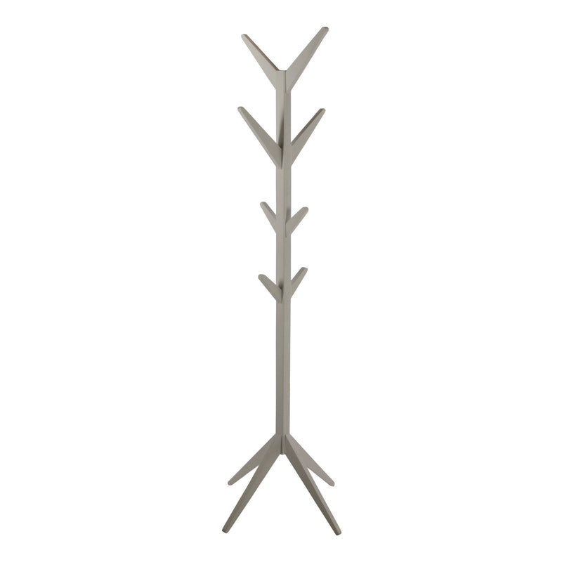 Ascot Coat Hanger in Grey — front view