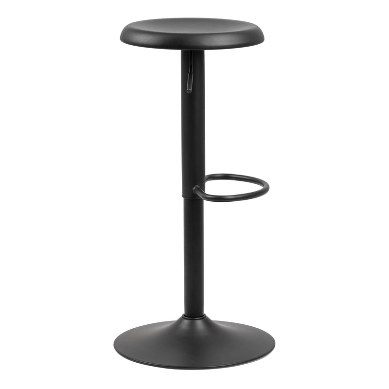 Finch Black Bar Stool without Back Set of 2 — detail view