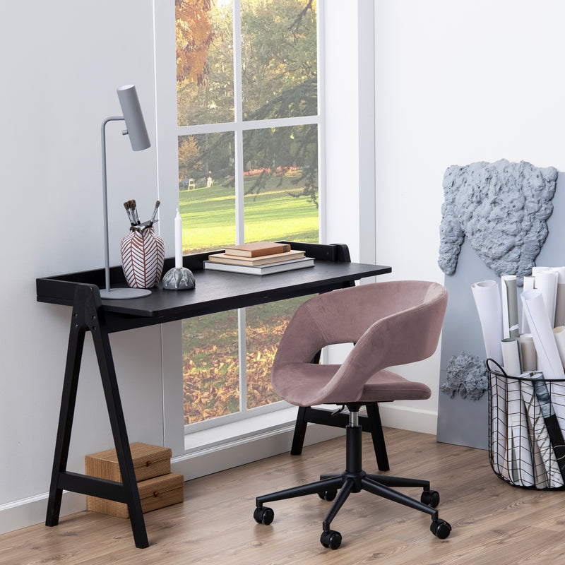 Miso Office Desk in Black — alternative angle