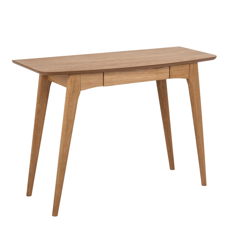 Woodstock Office Desk in Oak — front view