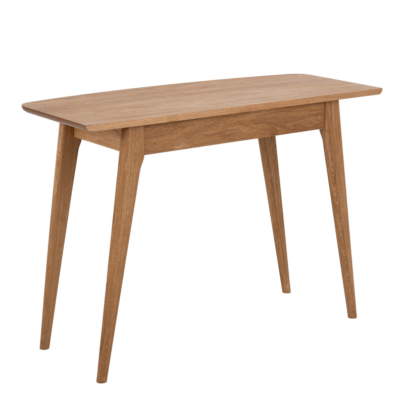 Woodstock Office Desk in Oak — detail view
