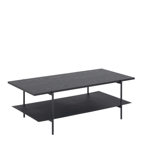 Angus Coffee Table in Black — front view