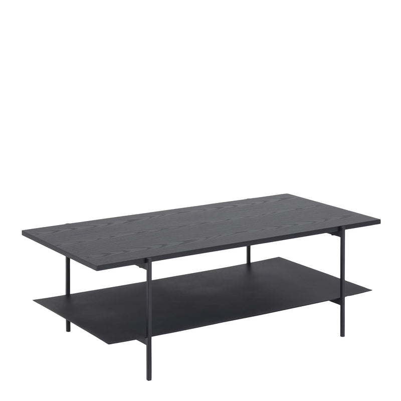 Angus Coffee Table in Black — front view