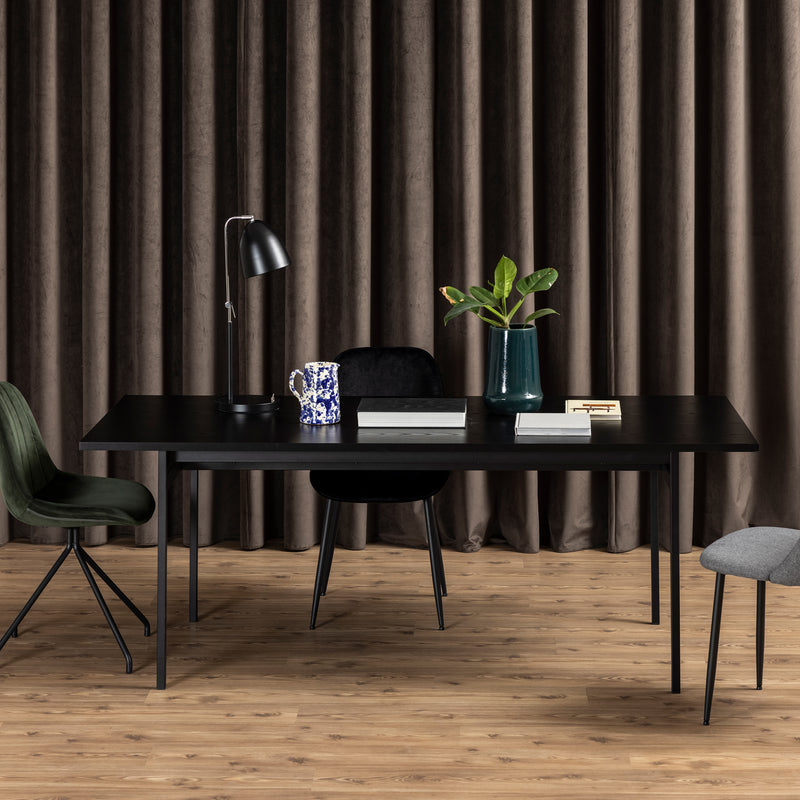 Angus Dining Table in Black — alternative angle