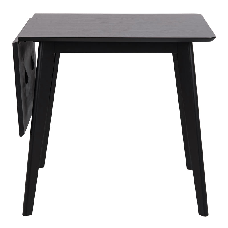 Roxby Extending Dining Table 120x80cm in Black — view