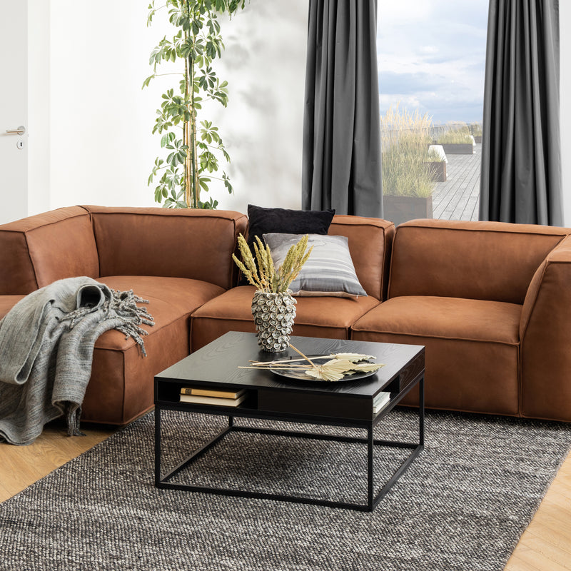 Willford Coffee Table in Black — detail view