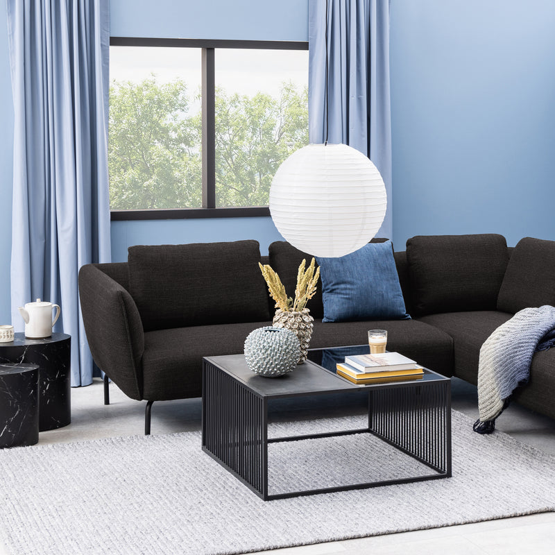 Strington Square Coffee Table in Black — alternative angle