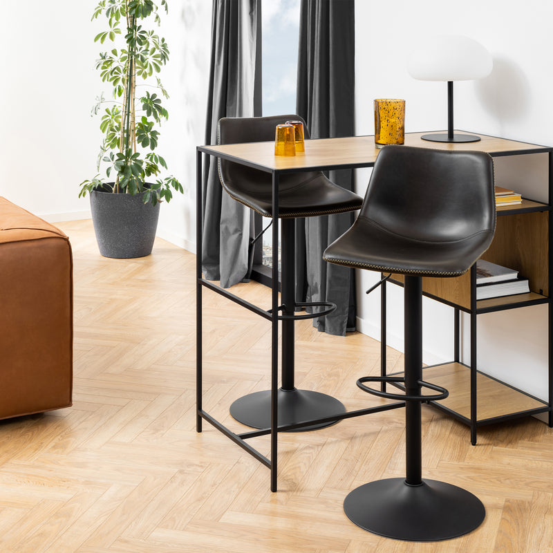 I_Oregon Bar Stool in Black, One Supplied — alternative angle