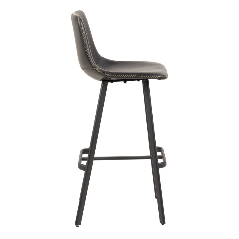I_Oregon Bar Chair in Black Set of 2 — detail view