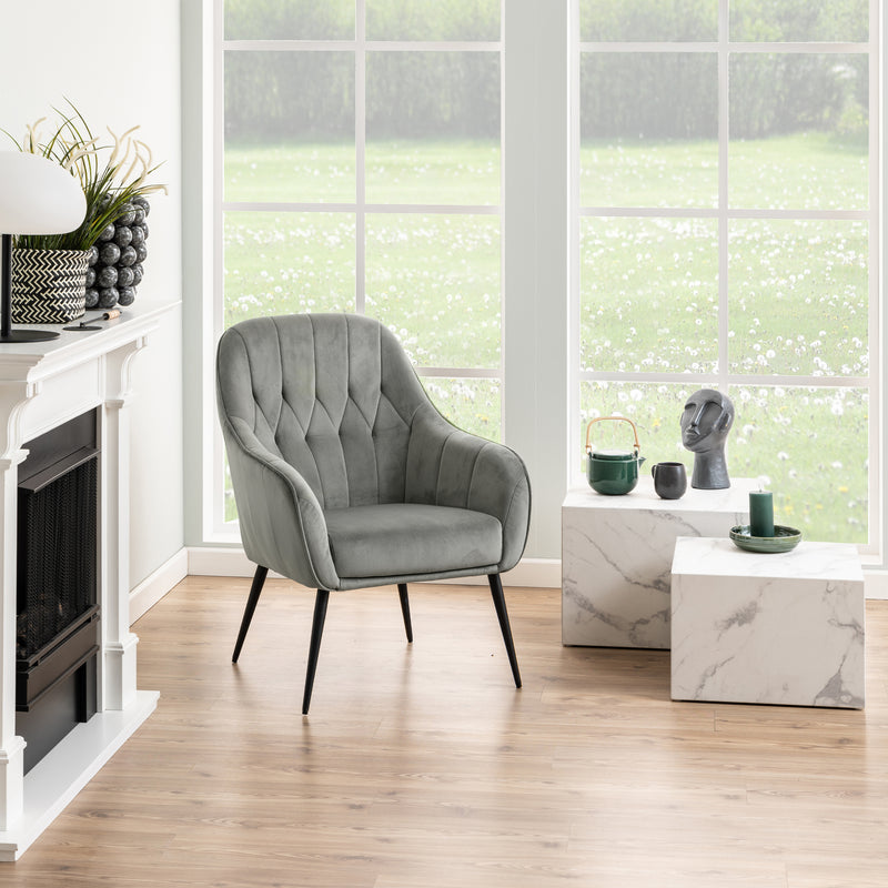 Dice Square Coffee Table Set in White Marble Carrara — view