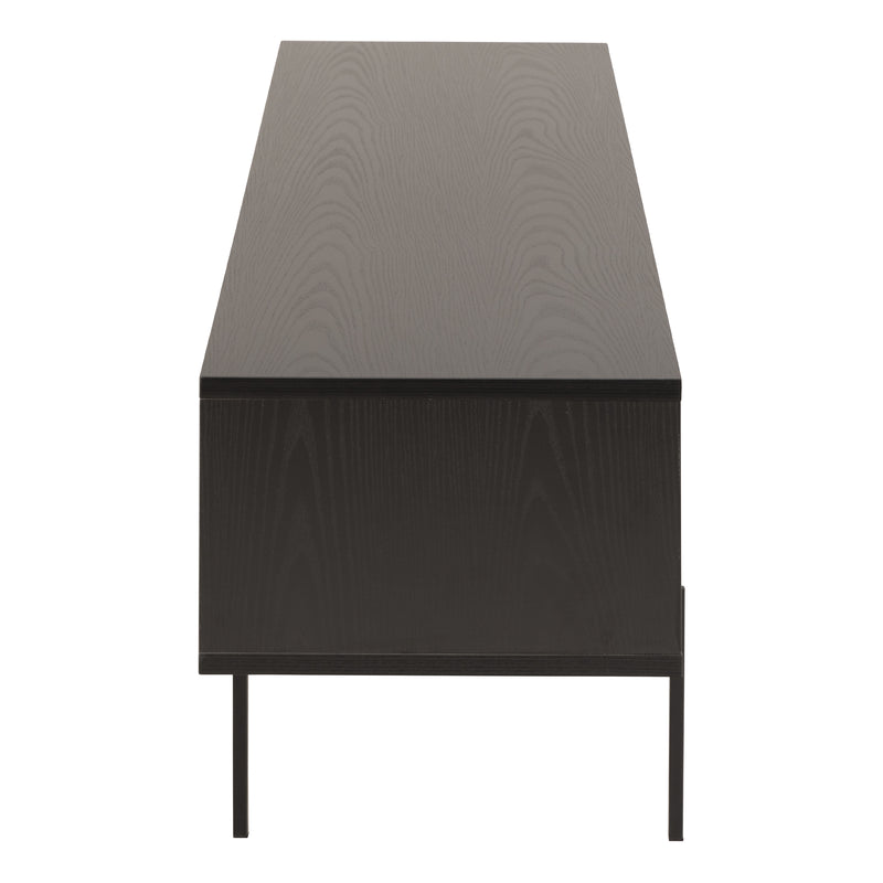 Angus TV Unit in Black — detail view