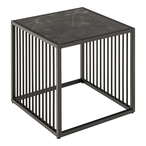 Strington Side Table in Black — front view