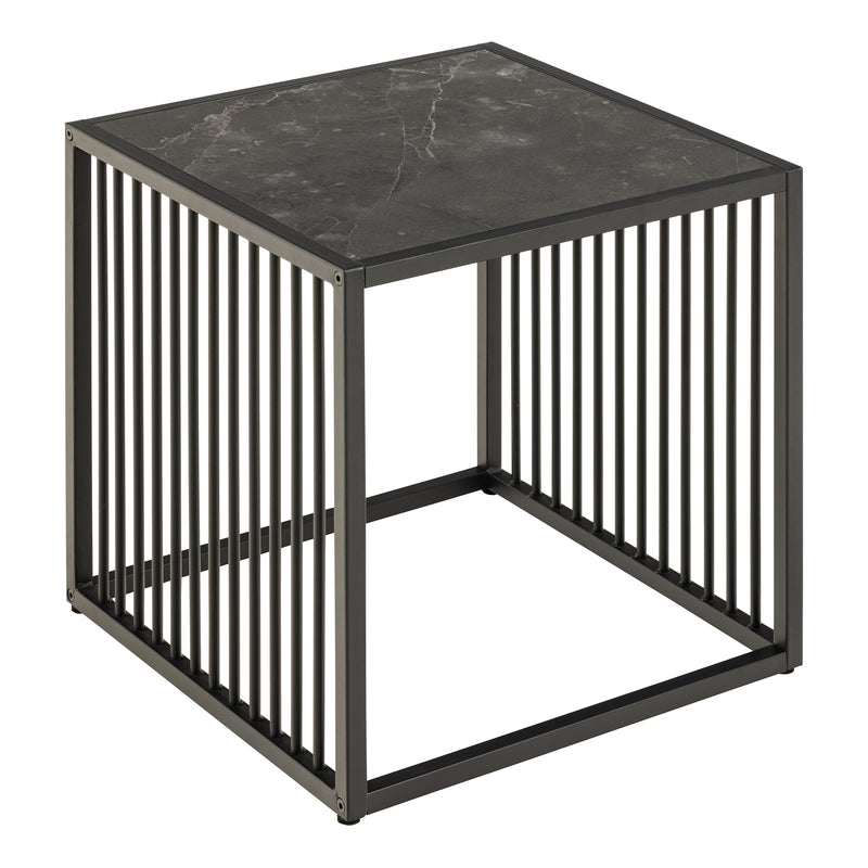 Strington Side Table in Black — front view