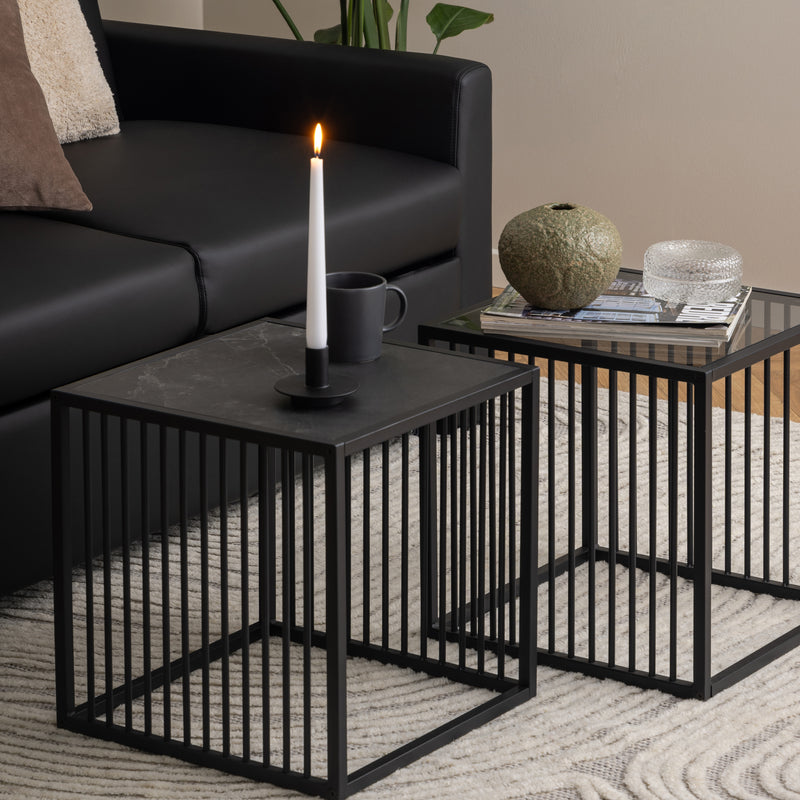 Strington Side Table in Black — alternative angle
