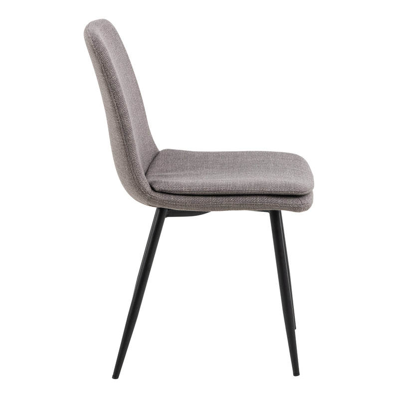 Becca Dining Chair in Light Brown Set of 4 — detail view