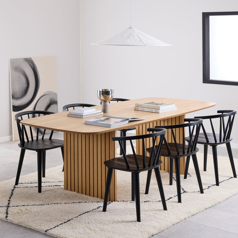 Ida Dining Chair in Black Set of 2 — alternative angle