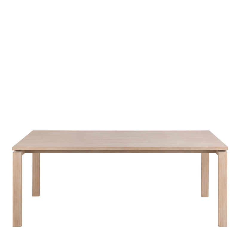 Linley Extendable Dining Table in White Oak 200/300 x 100 x 75cm — view