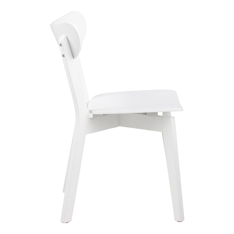 Roxby Dining Chair in White Set of 2 — detail view