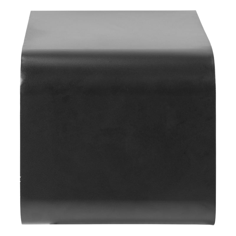 Joliet Wallmounted Bedside Table in Black and Bamboo — detail view