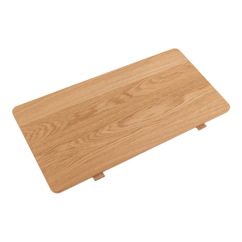 Atlantic Extension Leaf in Oak Set of 2 — front view