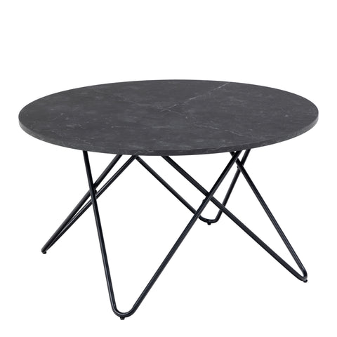 Wyre Coffee Table in Black — front view